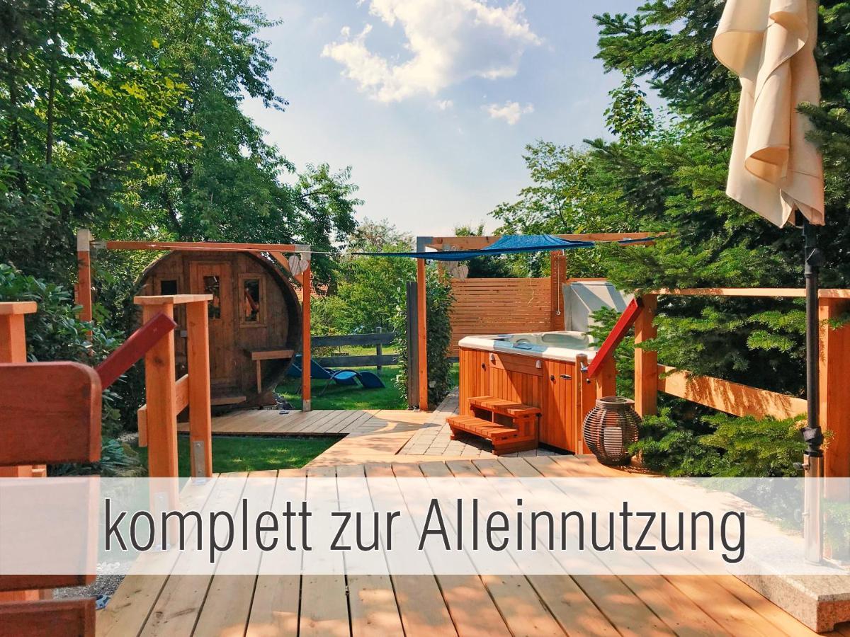 Huette41: Ganze Huette Nah Am See Mit Privatem Whirlpool, Sauna. Umzaeunt. Вальдкірхен Екстер'єр фото