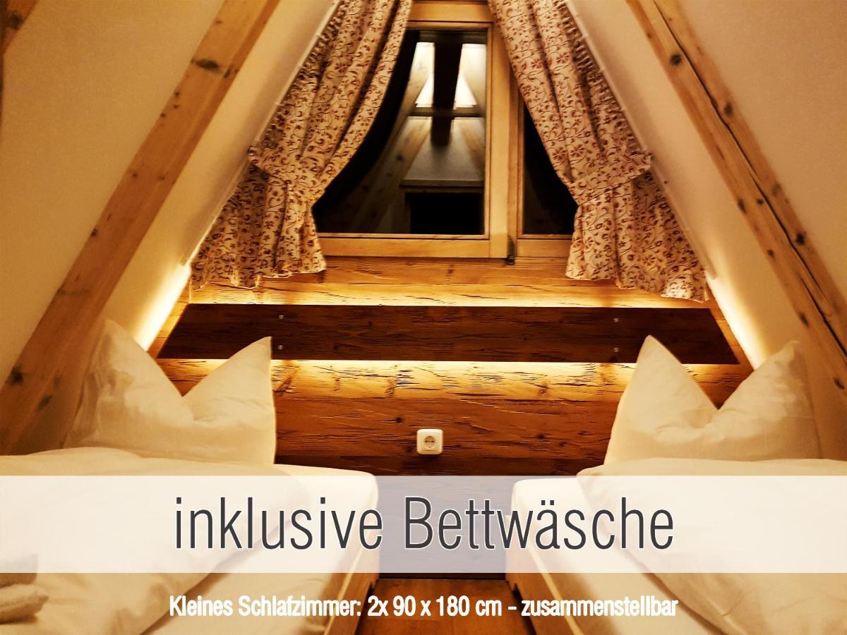 Huette41: Ganze Huette Nah Am See Mit Privatem Whirlpool, Sauna. Umzaeunt. Вальдкірхен Екстер'єр фото