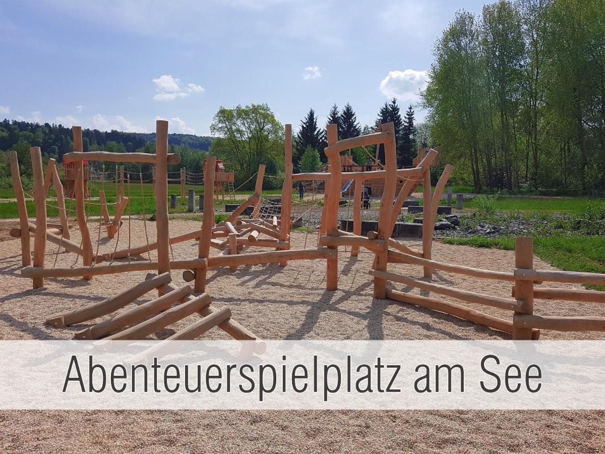 Huette41: Ganze Huette Nah Am See Mit Privatem Whirlpool, Sauna. Umzaeunt. Вальдкірхен Екстер'єр фото